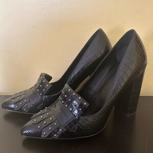 Like new Charles, by Charles David studded pumps